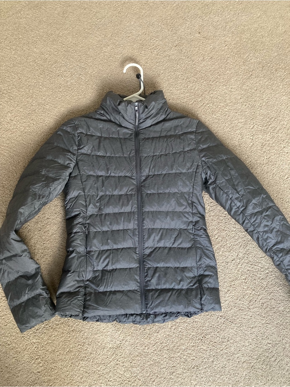 Uniqlo Women's Ultra Light Down Puffer Jacket - Charcoal Gray